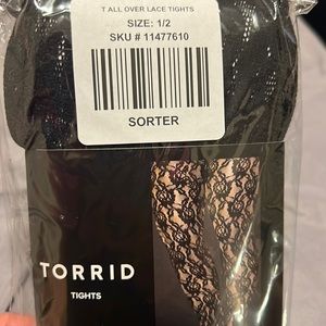 Torrid tights size 1/2